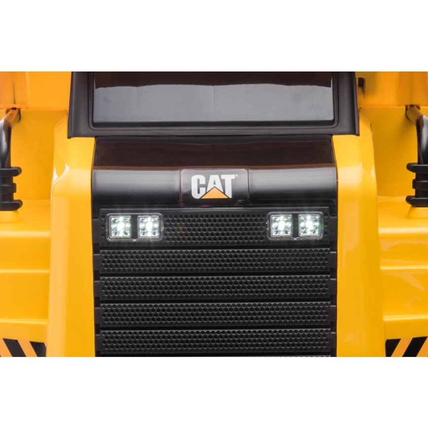 Voiture électrique Chargeuse CAT 60W/4500 mAh jaune/noir