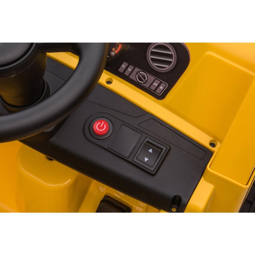 Voiture électrique Chargeuse CAT 60W/4500 mAh jaune/noir