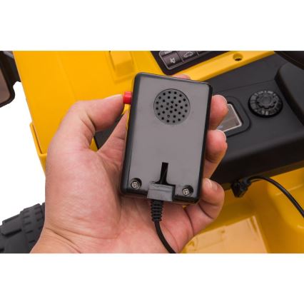 Voiture électrique Chargeuse CAT 60W/4500 mAh jaune/noir