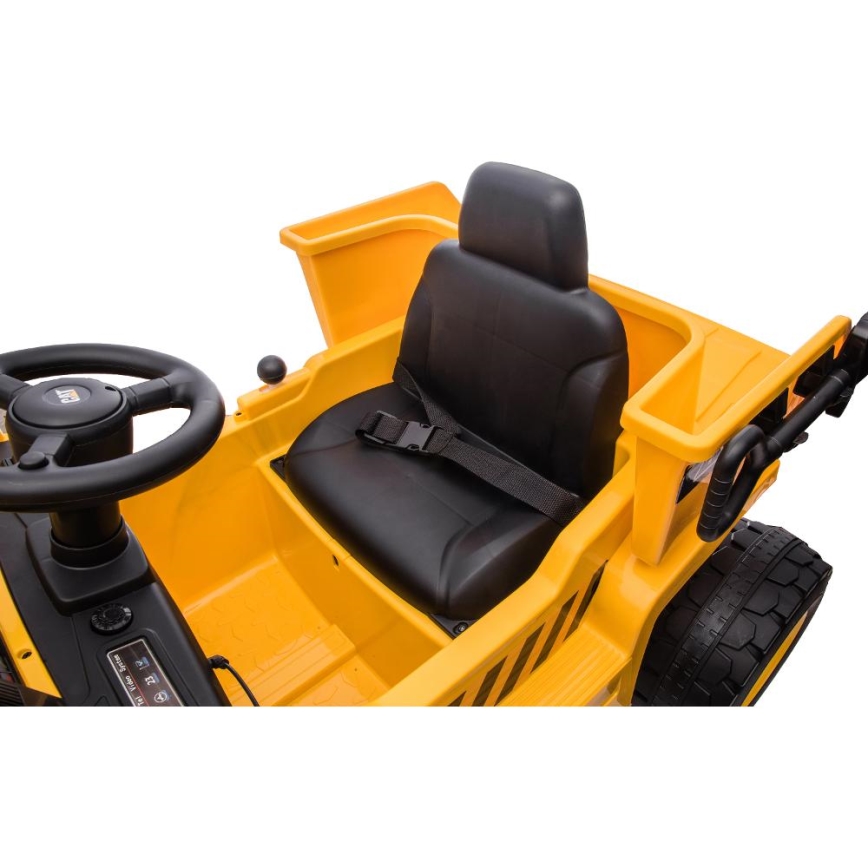 Voiture électrique Chargeuse CAT 60W/4500 mAh jaune/noir