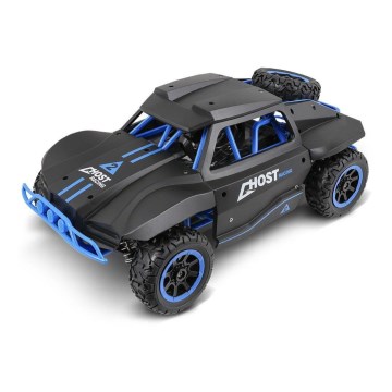Voiture téléguidée Rally noir/bleu