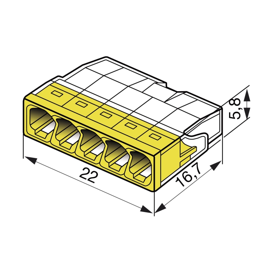 BORNE WAGO 2273