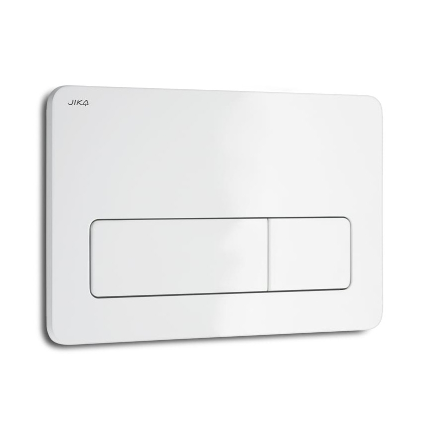 WC suspendu LYRA + abattant SoftClose LYRA + plaque de commande DUAL + module encastré + plaque isolante