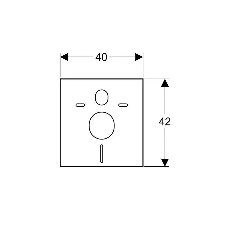 WC suspendu LYRA + abattant SoftClose LYRA + plaque de commande DUAL + module encastré + plaque isolante