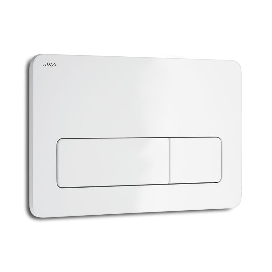 WC suspendu MIO sans bride + abattant à fermeture douce MIO + bouton de chasse DUAL + module encastré + plaque isolante