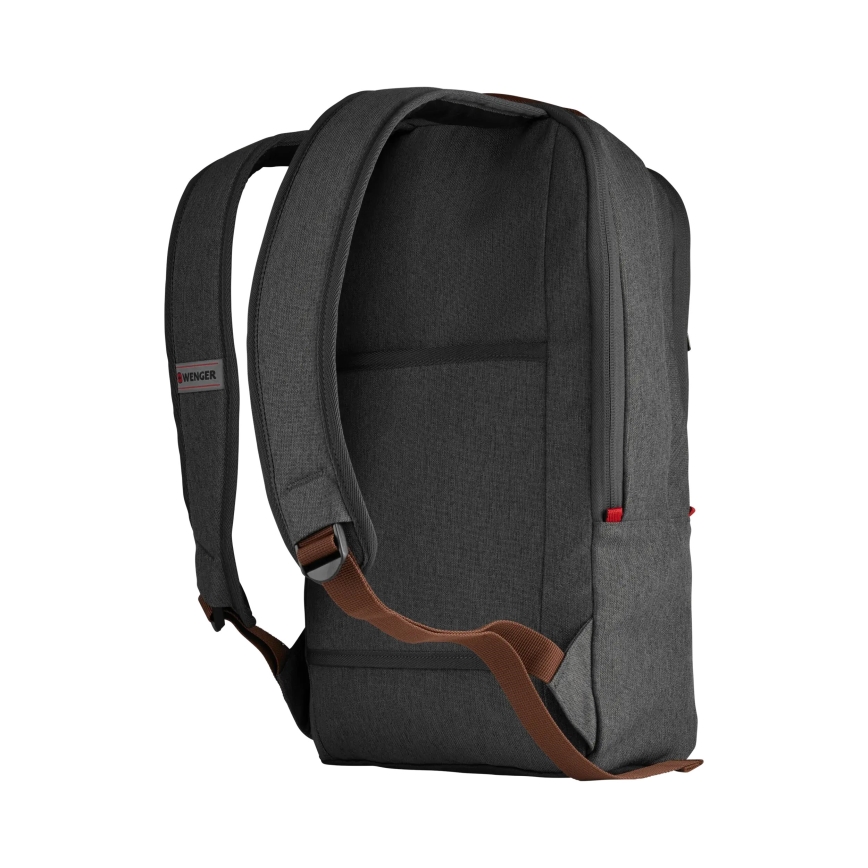 Wenger - Sac à dos pour ordinateur portable 15 l 16" avec pochette pour tablette 12" + crossbody bag Ville Upgrade 2en1 gris