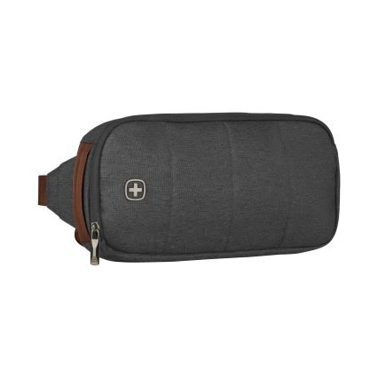 Wenger - Sac à dos pour ordinateur portable 15 l 16" avec pochette pour tablette 12" + crossbody bag Ville Upgrade 2en1 gris