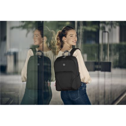 Wenger - Sac à dos pour ordinateur portable 20 l 15,6 avec pochette pour tablette 10 Motion noir