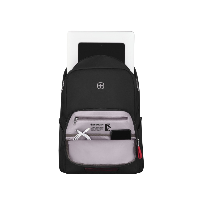 Wenger - Sac à dos pour ordinateur portable 20 l 15,6 avec pochette pour tablette 10 Motion noir