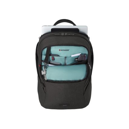 Wenger - Sac à dos pour ordinateur portable 21 l 16" avec pochette pour tablette 10" MX Luminaire noir