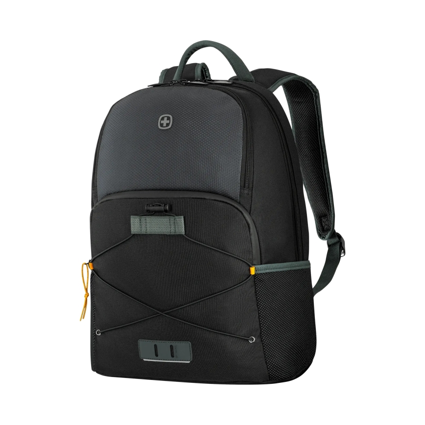 Wenger - Sac à dos pour ordinateur portable 22 l 15,6" avec pochette pour tablette 10" Trayl noir