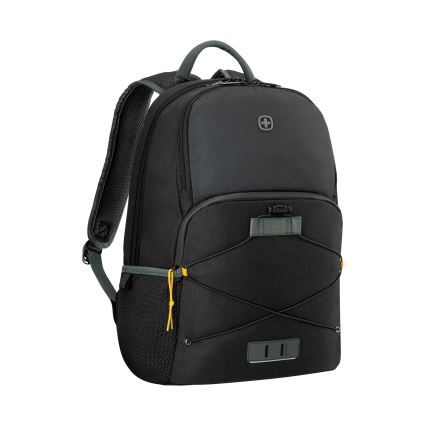 Wenger - Sac à dos pour ordinateur portable 22 l 15,6" avec pochette pour tablette 10" Trayl noir