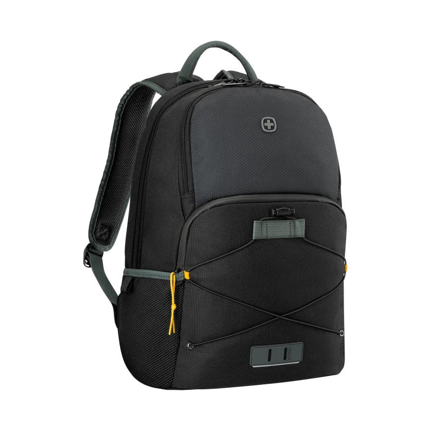 Wenger - Sac à dos pour ordinateur portable 22 l 15,6" avec pochette pour tablette 10" Trayl noir