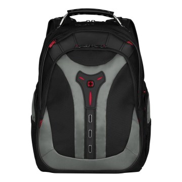 Wenger - Sac à dos pour ordinateur portable 25 l 17" avec pochette pour tablette 12" Pegasus noir/gris