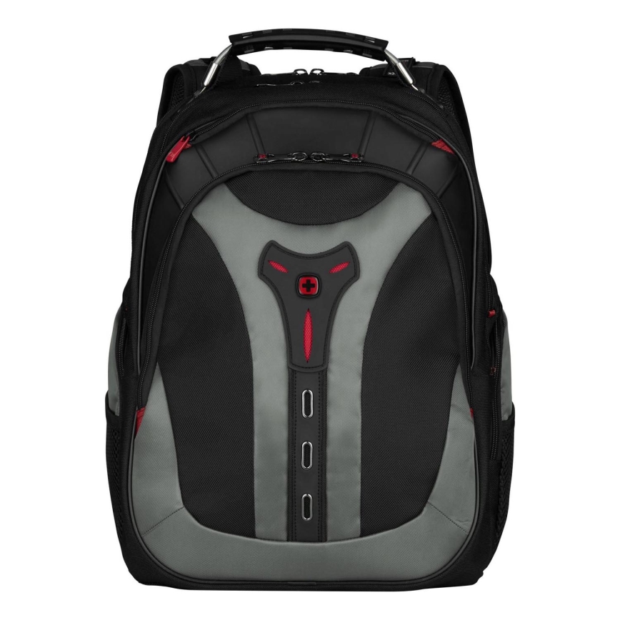Wenger - Sac à dos pour ordinateur portable 25 l 17" avec pochette pour tablette 12" Pegasus noir/gris