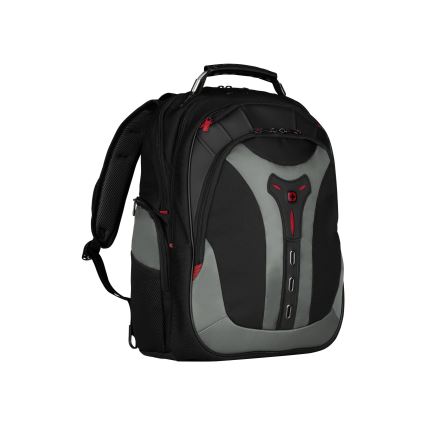 Wenger - Sac à dos pour ordinateur portable 25 l 17" avec pochette pour tablette 12" Pegasus noir/gris