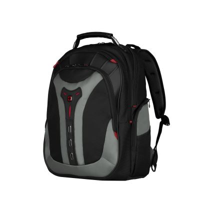 Wenger - Sac à dos pour ordinateur portable 25 l 17" avec pochette pour tablette 12" Pegasus noir/gris