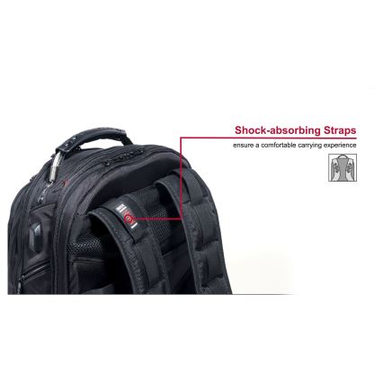 Wenger - Sac à dos pour ordinateur portable 26 l 17" avec pochette pour tablette 10" Ibex Ballistic Deluxe