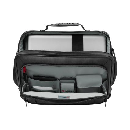 Wenger - Sac pour ordinateur portable 10 l 15,6" avec pochette pour tablette 10" Insight noir