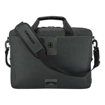 Wenger - Sac pour ordinateur portable 15 l 16" avec pochette pour tablette 10" MX ECO Brief gris