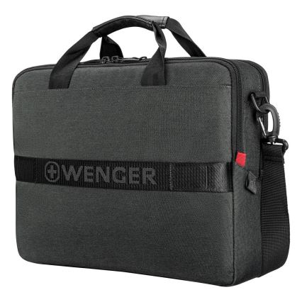 Wenger - Sac pour ordinateur portable 15 l 16" avec pochette pour tablette 10" MX ECO Brief gris