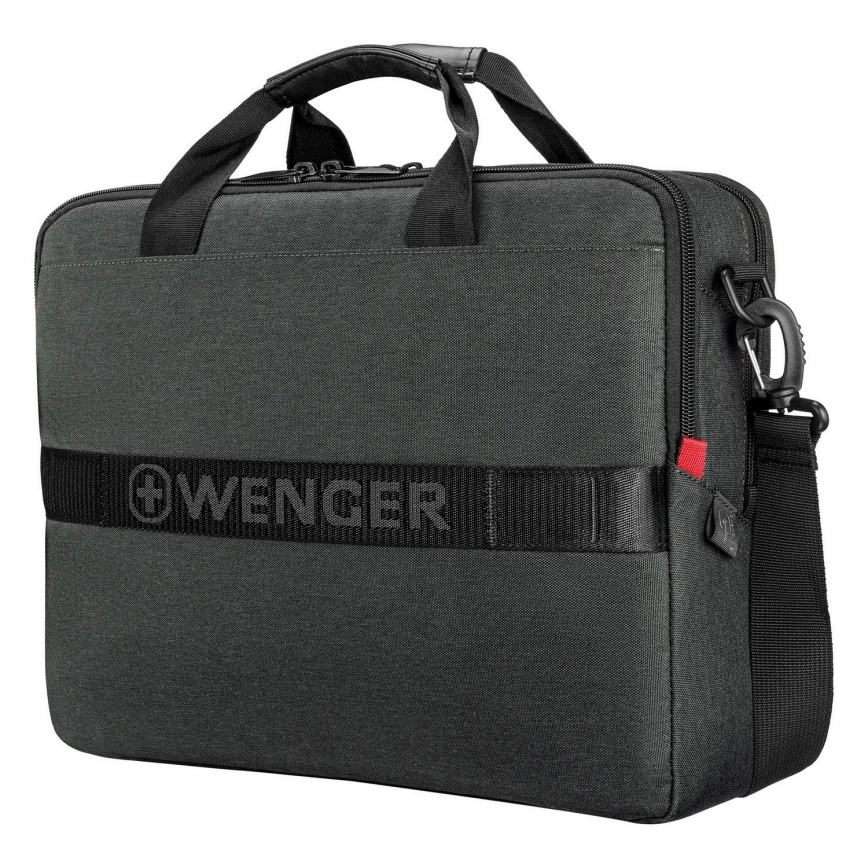 Wenger - Sac pour ordinateur portable 15 l 16" avec pochette pour tablette 10" MX ECO Brief gris