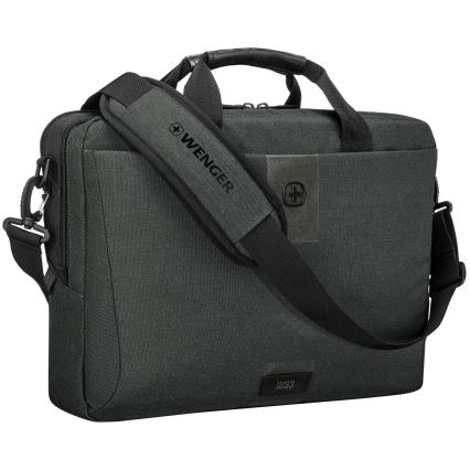 Wenger - Sac pour ordinateur portable 15 l 16" avec pochette pour tablette 10" MX ECO Brief gris