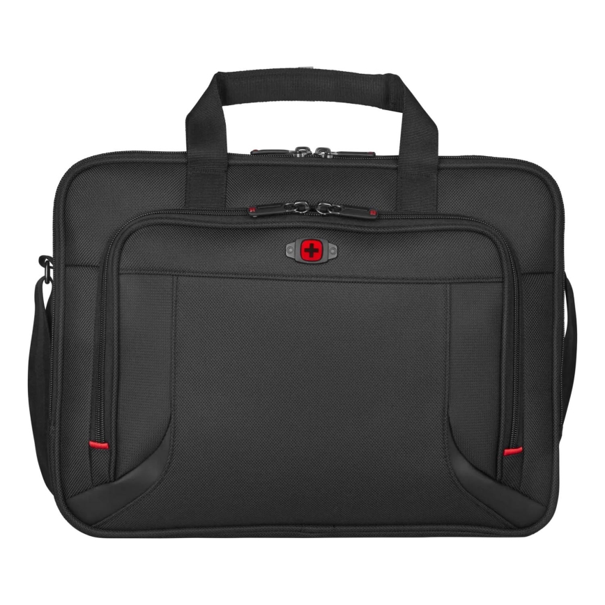 Wenger - Sac pour ordinateur portable 15 l 16" avec pochette pour tablette 10" Prospectus noir