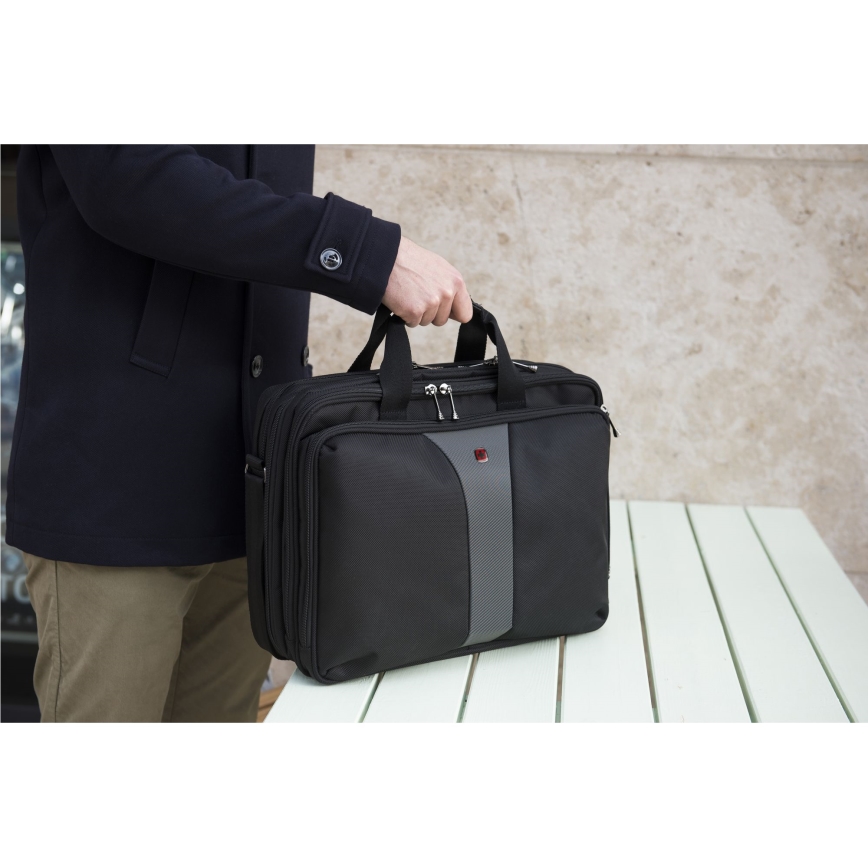 Wenger - Sac pour ordinateur portable 15 l 16" Legacy Double noir