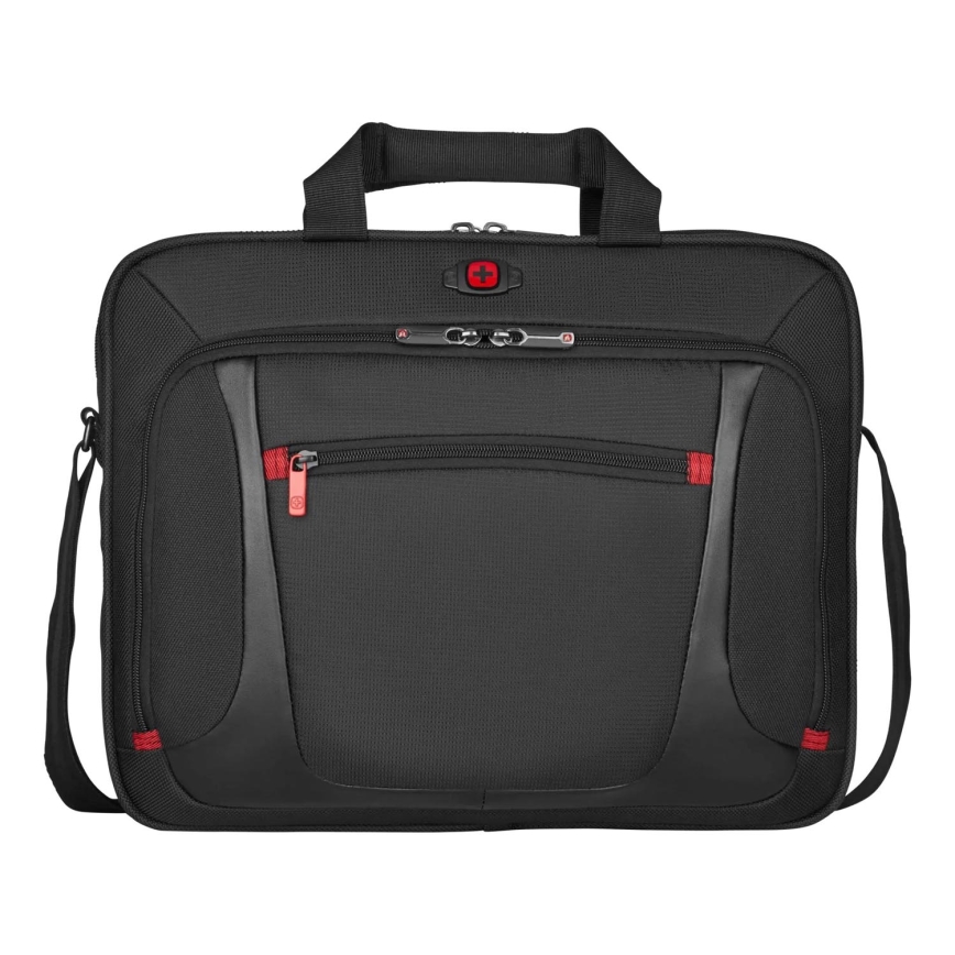 Wenger - Sac pour ordinateur portable 9 l 16" avec pochette pour tablette 10" Sensor noir