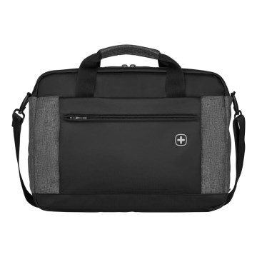 Wenger- Sac pour ordinateur portable 9 l 16" avec pochette pour tablette 10" Underground noir/gris