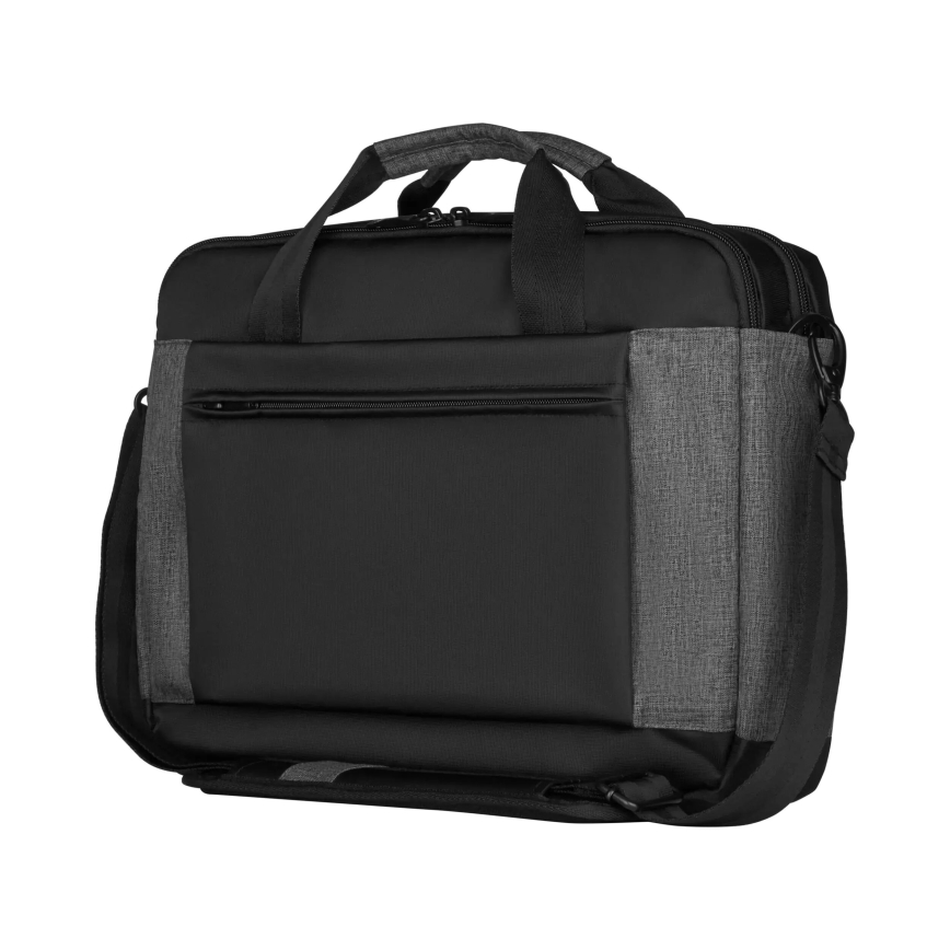 Wenger- Sac pour ordinateur portable 9 l 16" avec pochette pour tablette 10" Underground noir/gris