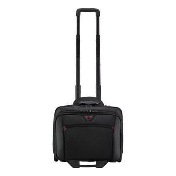 Wenger - Valise de voyage à roulettes 23 l 17" + sacoche pour ordinateur portable 15,4" Potomac noir