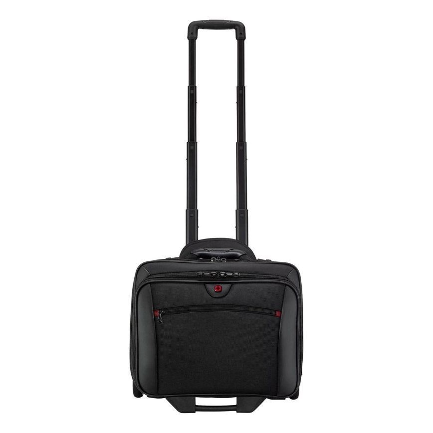 Wenger - Valise de voyage à roulettes 23 l 17" + sacoche pour ordinateur portable 15,4" Potomac noir