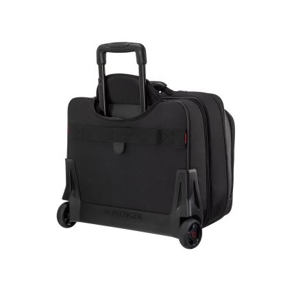 Wenger - Valise de voyage à roulettes 23 l 17" + sacoche pour ordinateur portable 15,4" Potomac noir
