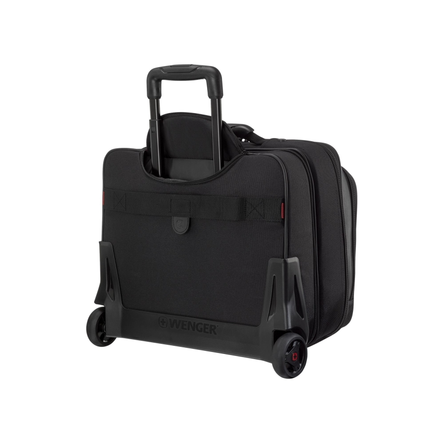 Wenger - Valise de voyage à roulettes 23 l 17" + sacoche pour ordinateur portable 15,4" Potomac noir
