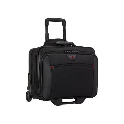 Wenger - Valise de voyage à roulettes 23 l 17" + sacoche pour ordinateur portable 15,4" Potomac noir
