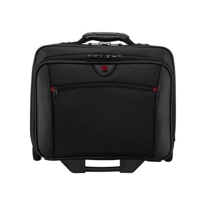 Wenger - Valise de voyage à roulettes 23 l 17" + sacoche pour ordinateur portable 15,4" Potomac noir