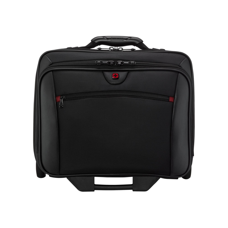 Wenger - Valise de voyage à roulettes 23 l 17" + sacoche pour ordinateur portable 15,4" Potomac noir