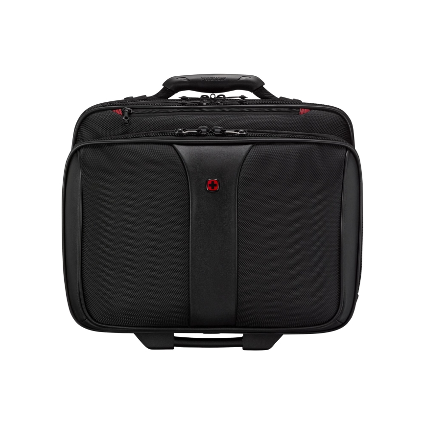 Wenger - Valise de voyage à roulettes 25 l 17" + sacoche pour ordinateur portable 15,6" Patriot noir