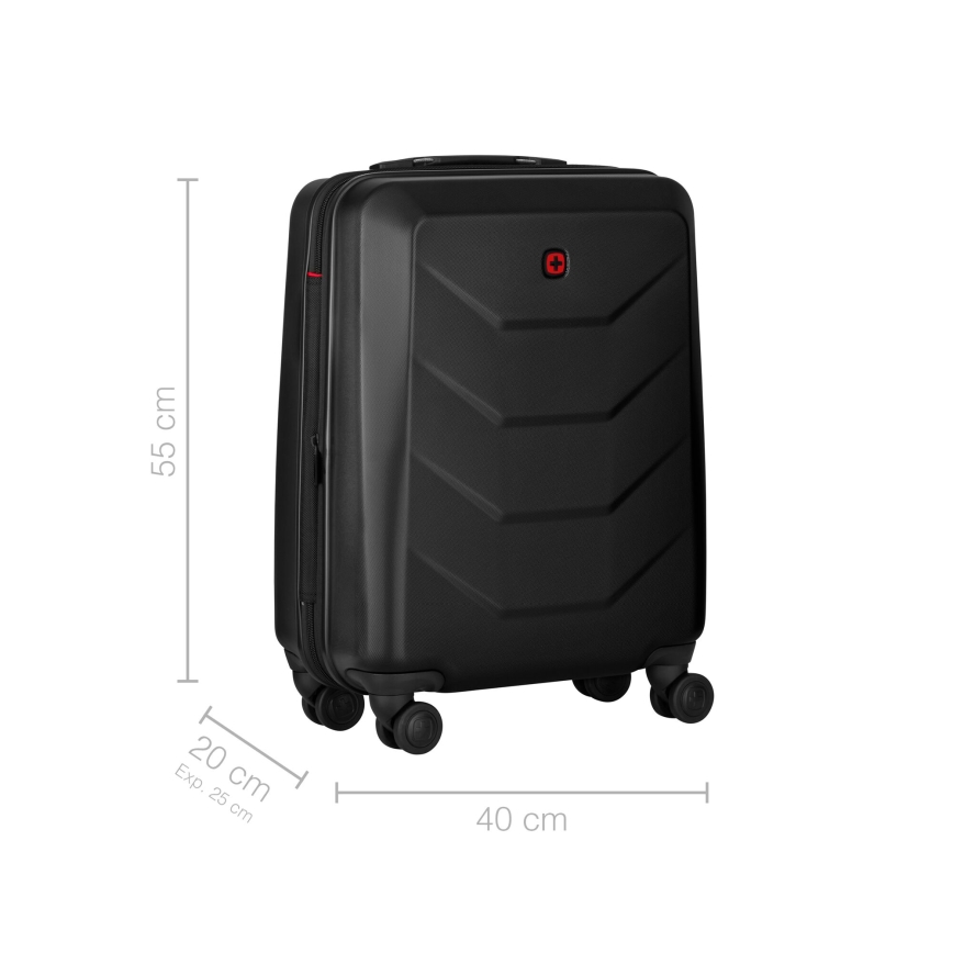 Wenger - Valise de voyage à roulettes 36 l Prymo noir
