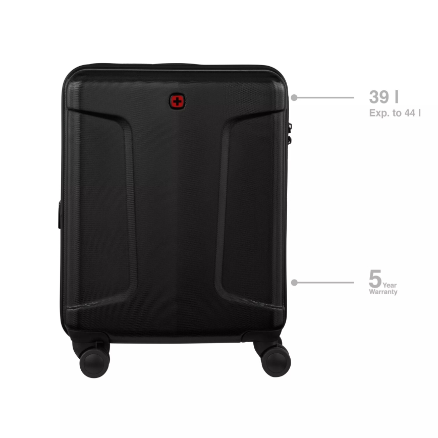 Wenger - Valise de voyage à roulettes 39 l Legacy noir