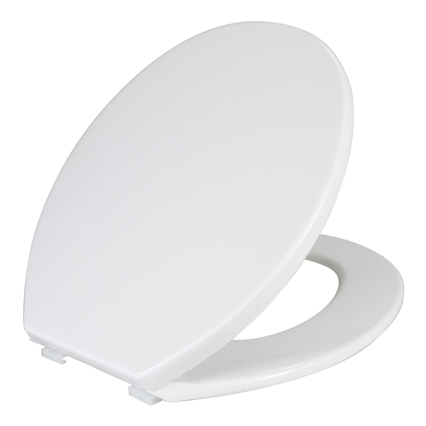 WENKO 105000100-WC Abattant WC AURORA 45x36 cm blanc