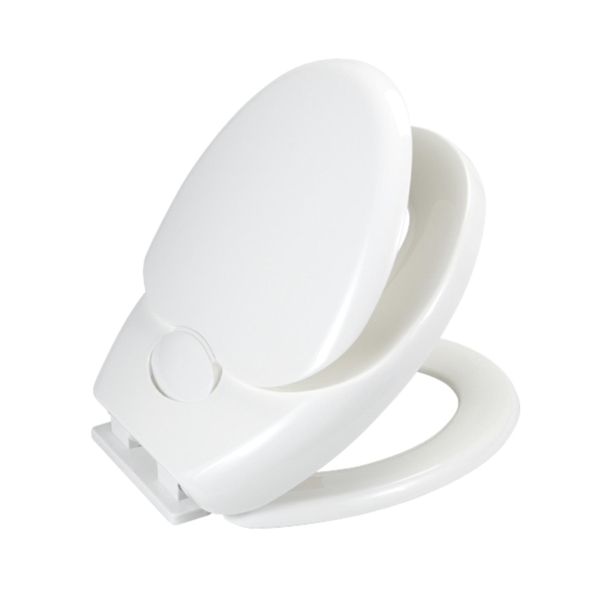 WENKO 110003100-WC abattant pour WC 35,5 x 38 cm blanc
