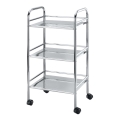 WENKO 12285100 - Chariot EXCLUSIVE 41 x 75 cm, chromé brillant