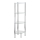 WENKO 15852100 - Étagère YAGO 30 x 104 cm inox/argenté/transparente