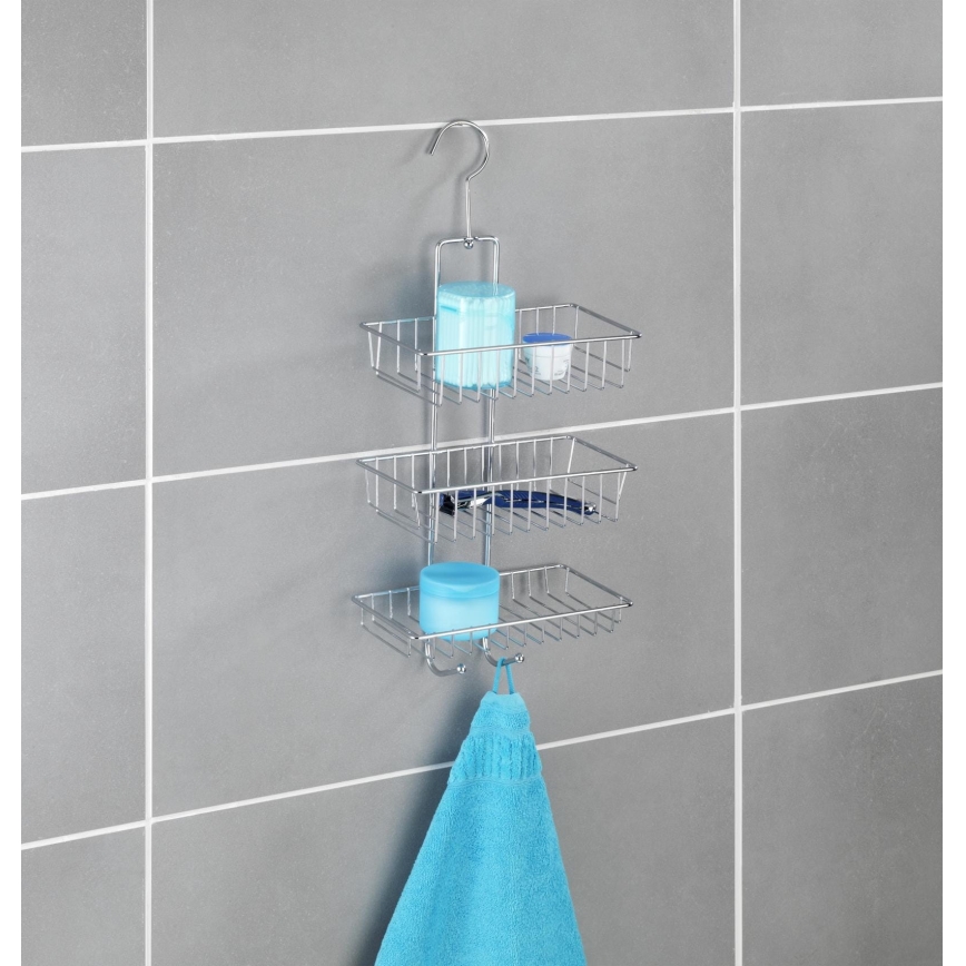 WENKO 15888100 - Étagère NIVALA 22x50 cm chrome brillant