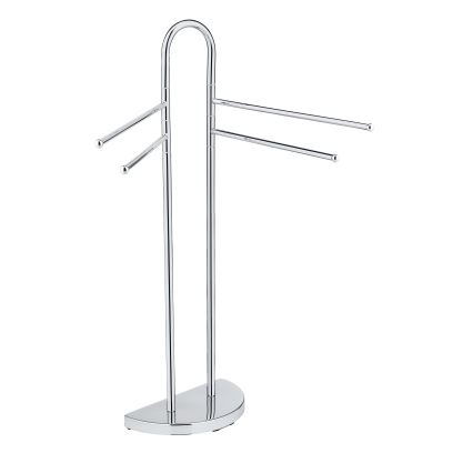 WENKO 16610100 - Porte-serviettes sur pied COSENZA 33x93,5 cm chrome brillant