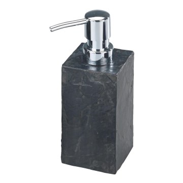WENKO 17921100 - Distributeur de savon SLATE ROCK 250 ml anthracite