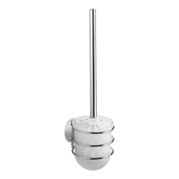 WENKO 18768100-WC ensemble TURBO-LOC ROND acier 10x37,5 cm chrome brillant/blanc